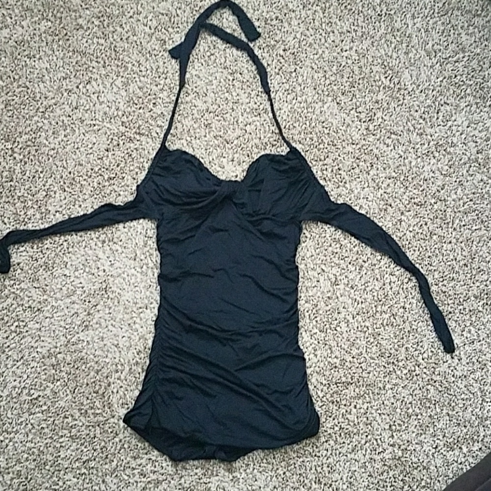 Black one piece swimsuit from Victoria's Secret